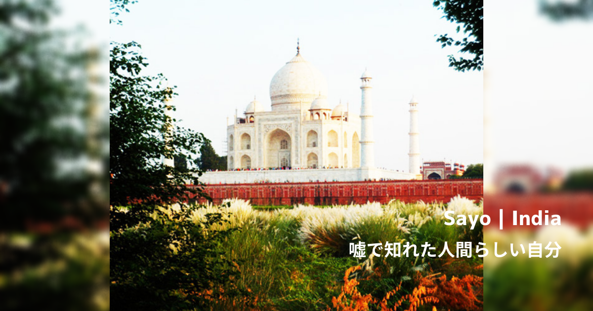 【旅ブログ】インド|Sayo